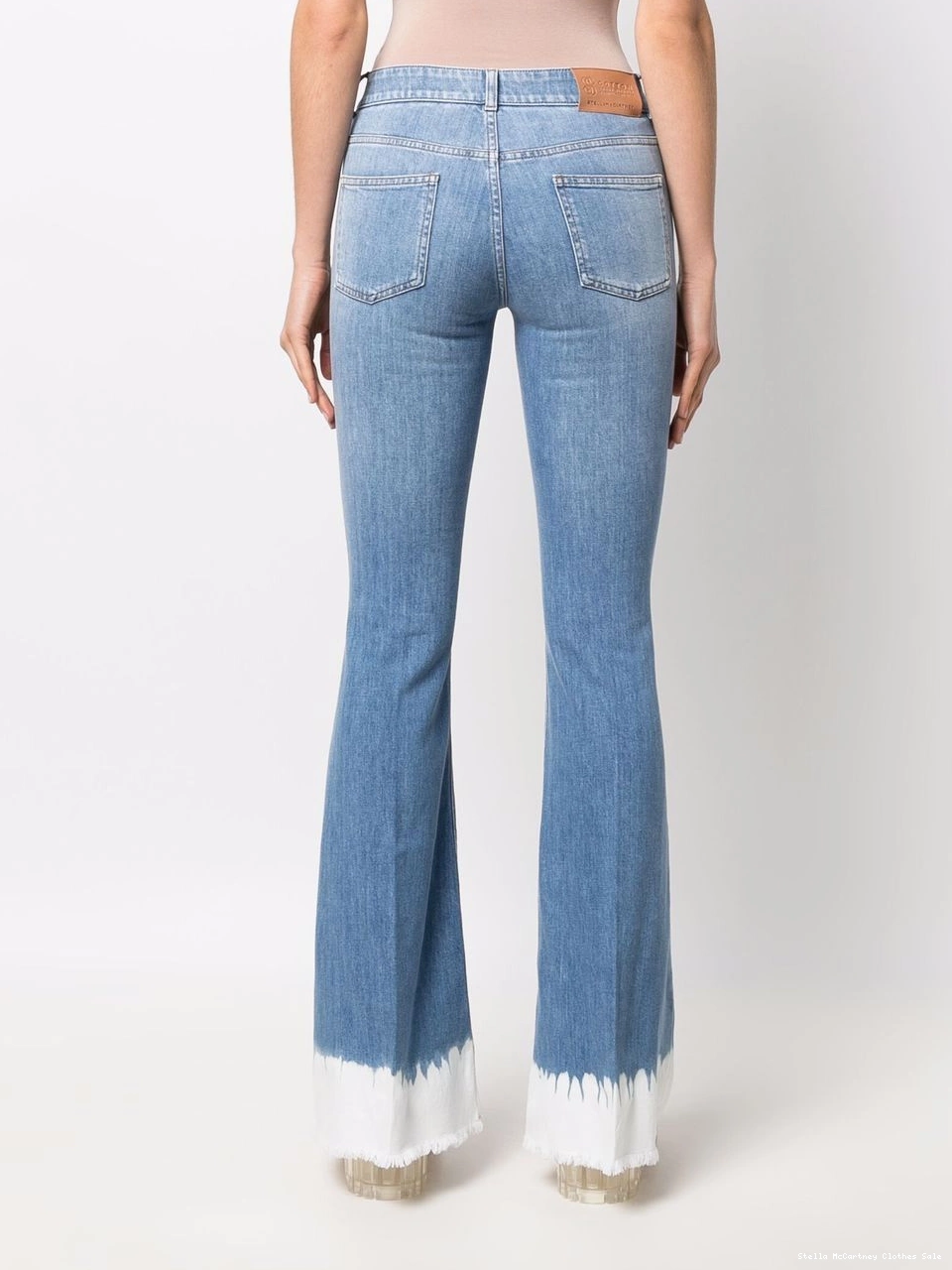 Cheap 70's Stella dye jeans flared Women dip McCartney 0708
